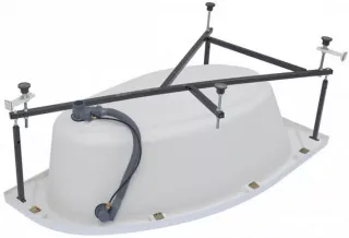 Каркас для ванны Aquanet Mia 246497 L/R 140x80 см